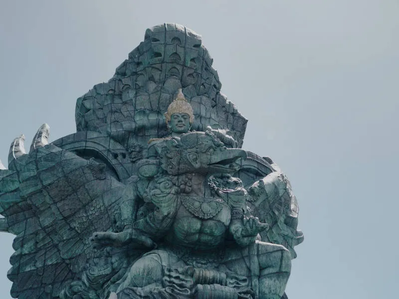 Garuda statue